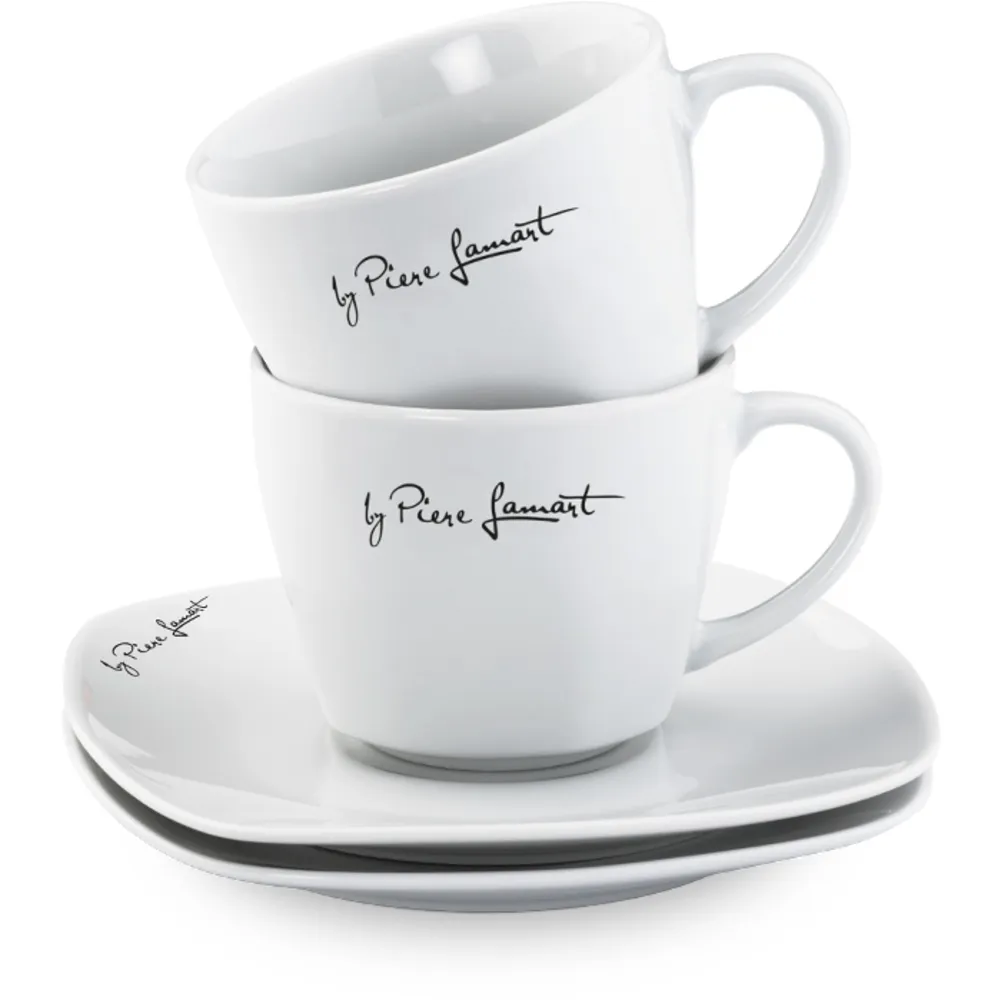 Set šolja za kafu LT9016 190ml 2/1 sa tanjirićima Lamart
