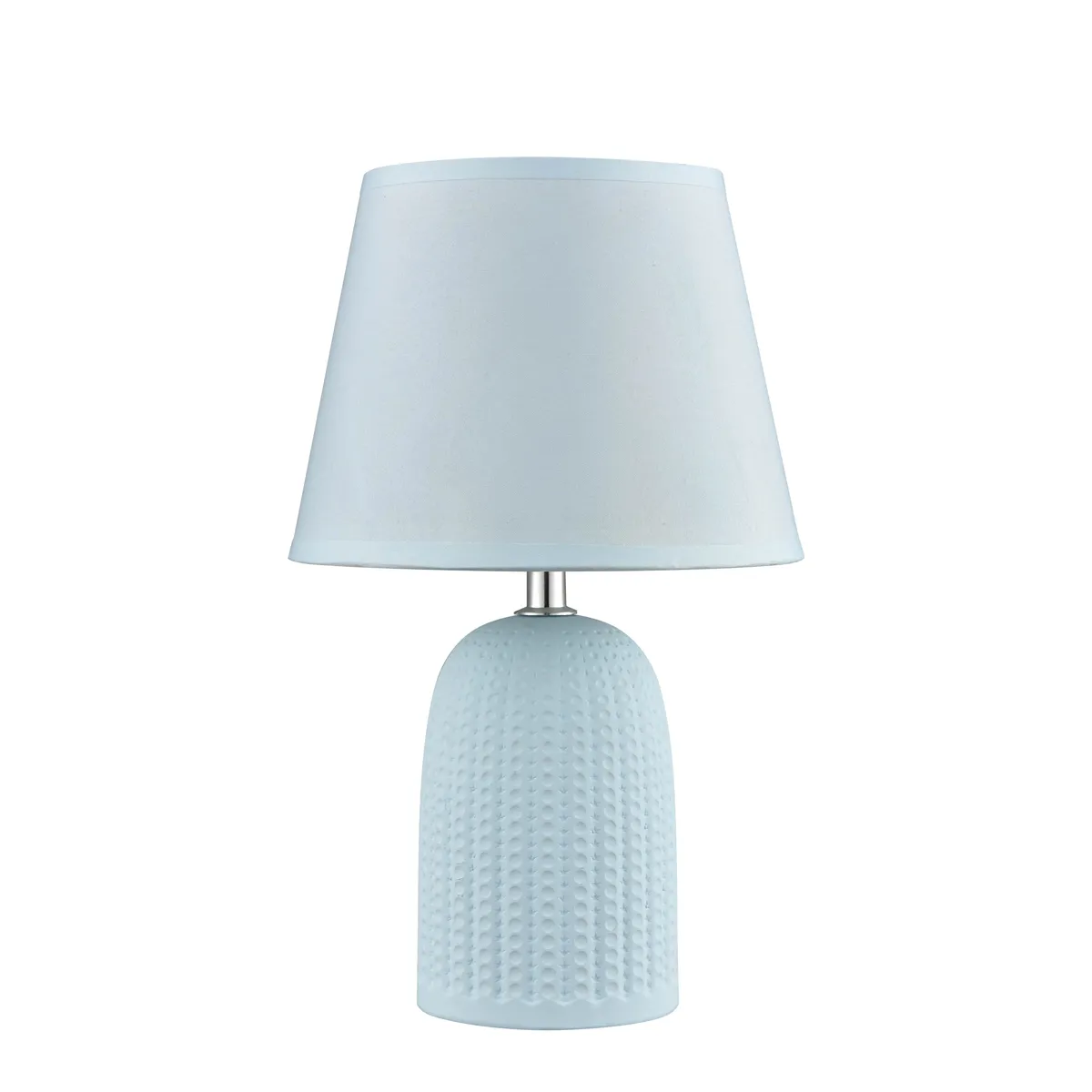 Stona lampa Mara E14 1x40W 20x30cm plava/bela Esto