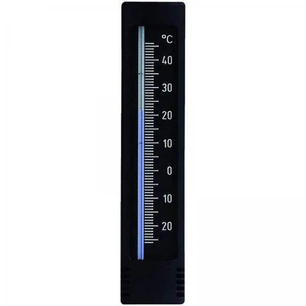 Termometar sobni/vanjski 31x12x145mm crni TFA