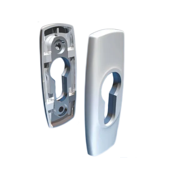 Štit za cilindar 76x30mm beli Stublina