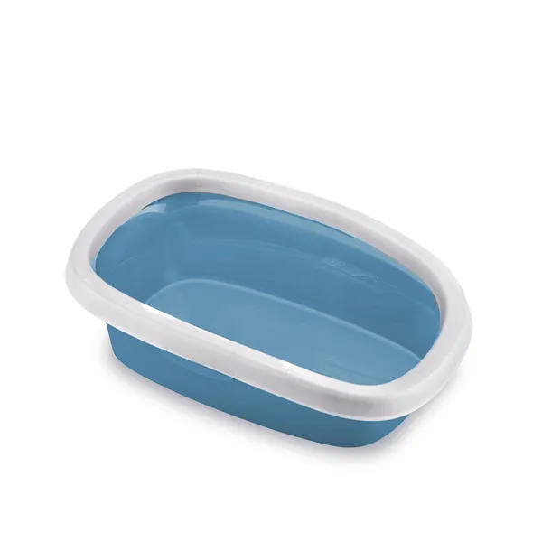 Toalet posuda za mačke Sprint 20 bela/nebo plava Stefanplast