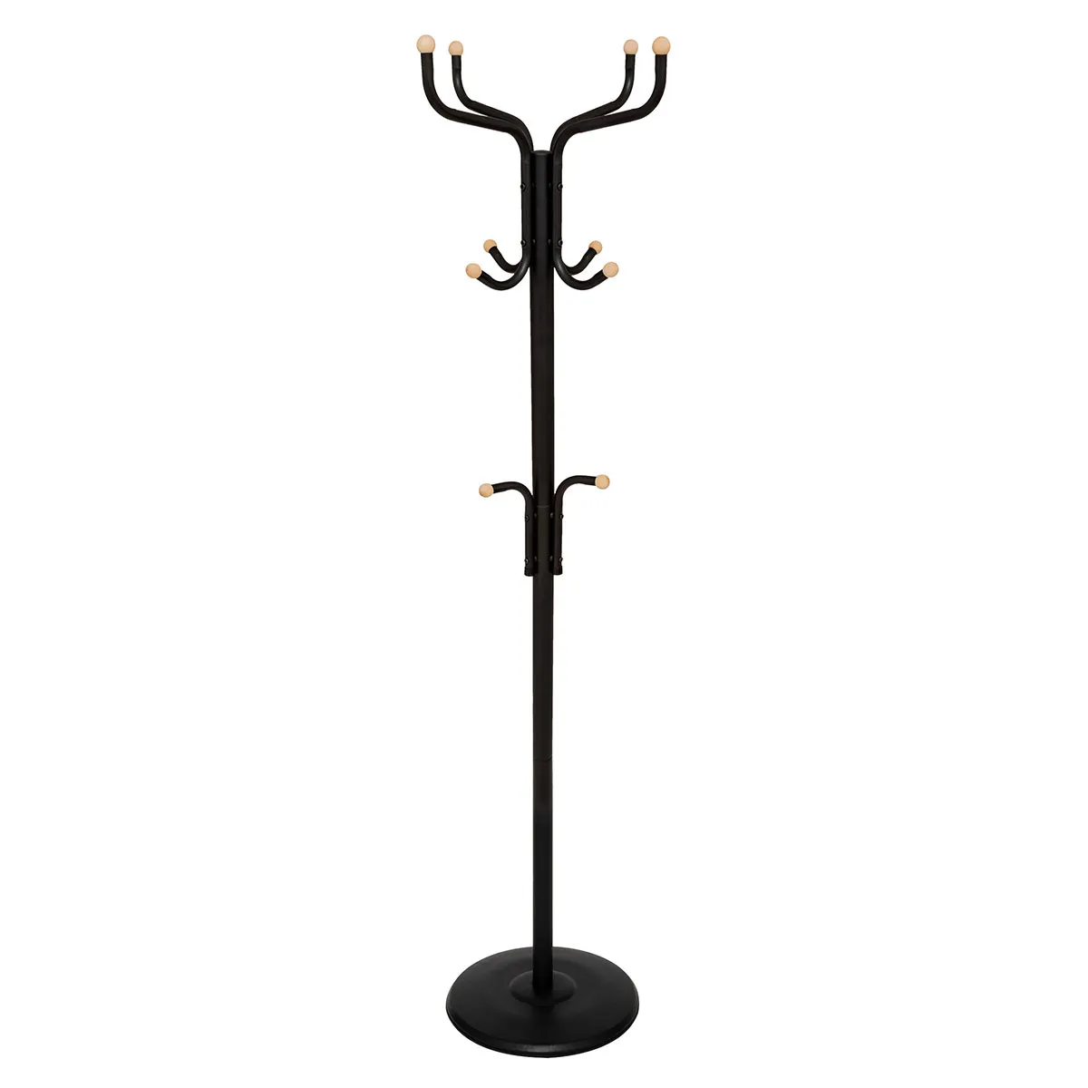 Vešaonik sa 11 kuka 176.5cm crni 5Five