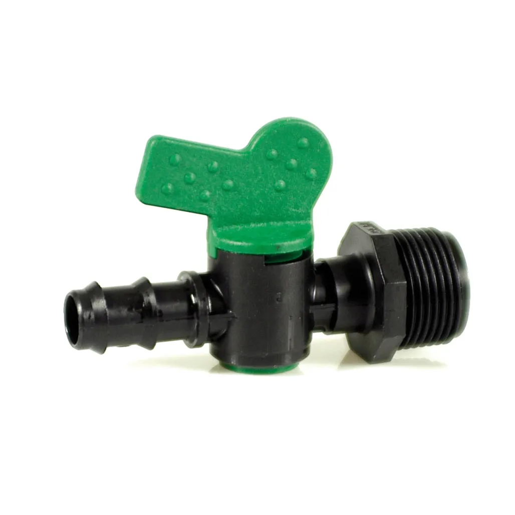Ventil za crevo kpk 16mm sa navojem 20mm Irritec