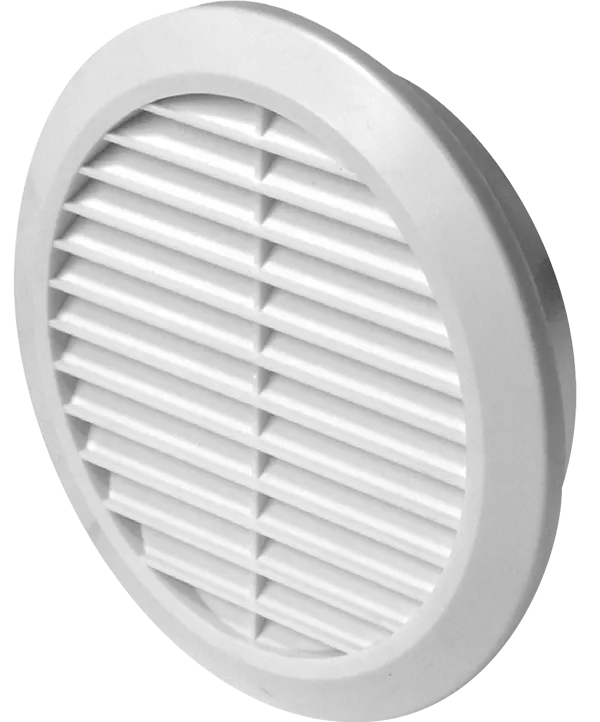 Ventilac. rešetka CLASSIC fi 100-150mm bela Awenta