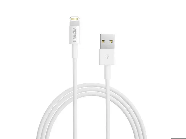 Alpha Star Kabl IPHONE USB-1.2M blisterlightning muškibeli