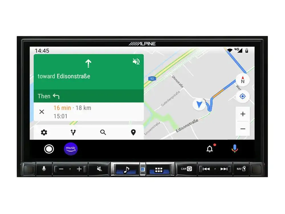 Alpine auto radio ILX-705D 7 Apple Carplay