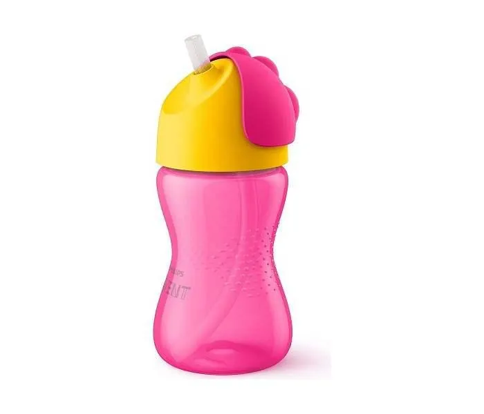 AVENT MAGICNA SOLJA SA SLAMKOM 300ml 12M+  1998 - PINK