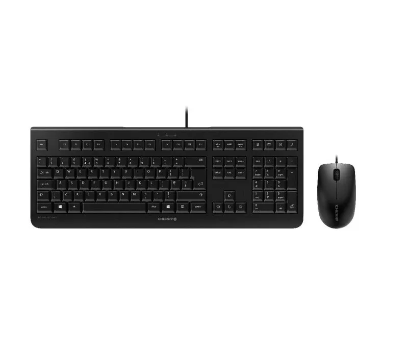 Cherry DC-2000 tastatura+miš USB crna