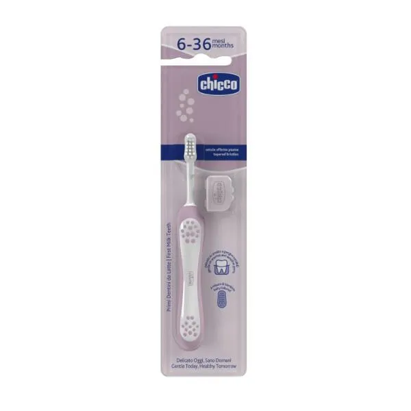 CHICCO ČETKICA ZA ZUBE LILA6-36M
