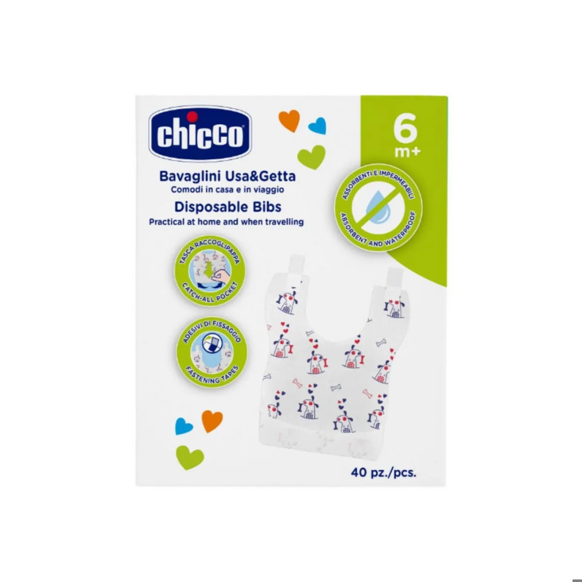 CHICCO JEDNOKRATNE PORTIKLE NOVE