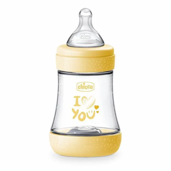 CHICCO P5 PLASTIČNA FLAŠICA150MLSIL.ŽUTAUNI.