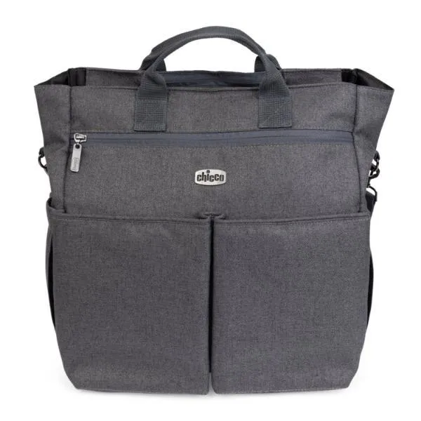 CHICCO TORBA PARENT BAG BLACK SATIN