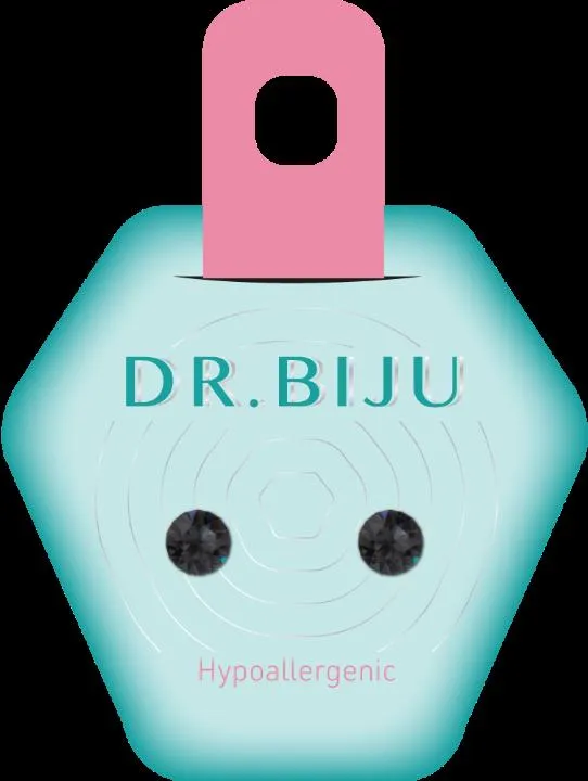 DR.BIJU MINĐUŠE 5.3MM CRNE KRUG DXI53C253