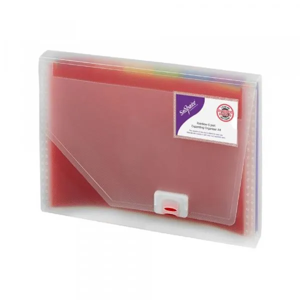 Fascikla A4 sa 6 pregrada Snopake Rainbow