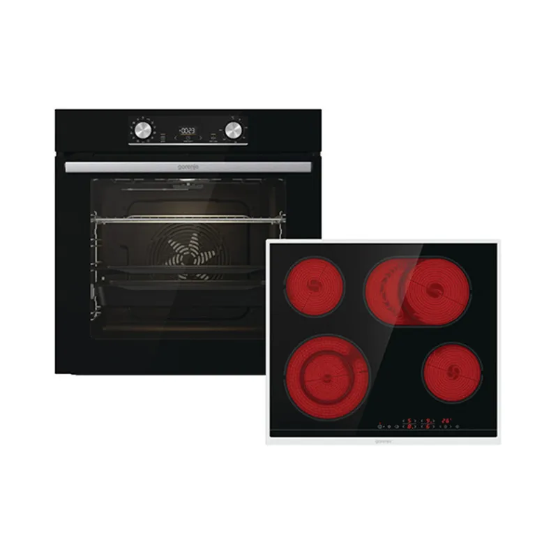Gorenje Ugradni set Black Steam Rerna + Ploča