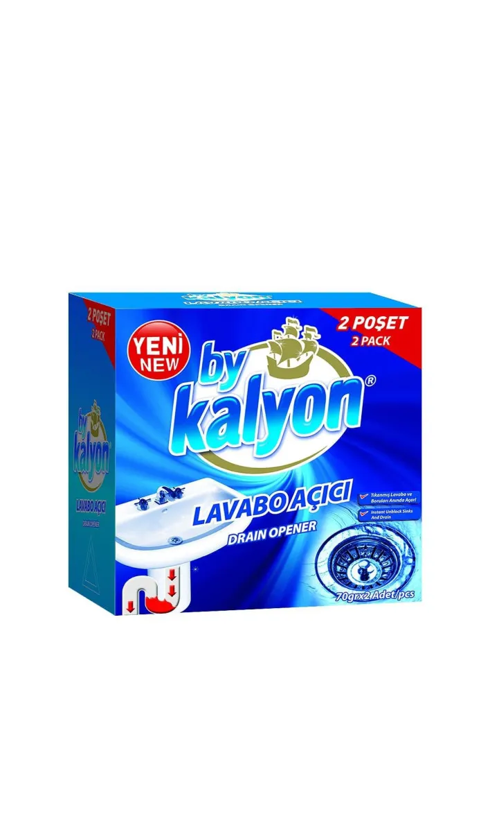 KALYON GRANULE ZA OTPUŠAVANJE ODVODA 2X70G