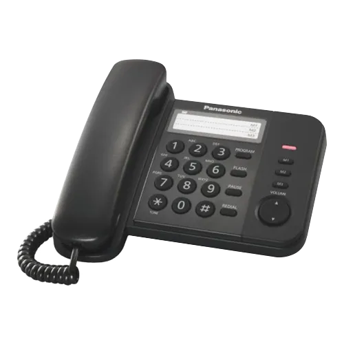 PANASONIC KX-TS520FXB  Žični telefon Crna