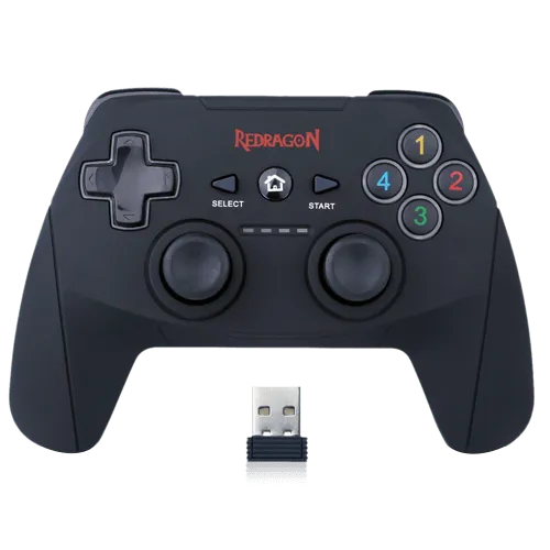 REDRAGON gamepad G808 HARROW (Crni)  Osmosmerni kursor Wireless Windows PlayStation Android