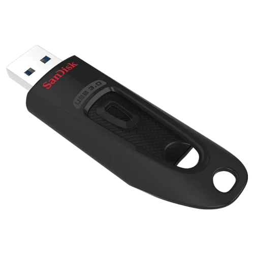 SANDISK 128GB USB Ultra 3.0  USB 3.0 128GB do 100 MB/s Crna