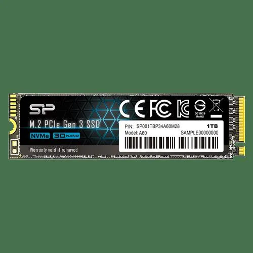 SILICON POWER A60 1TB - 2280 M.2 NVMe SSD