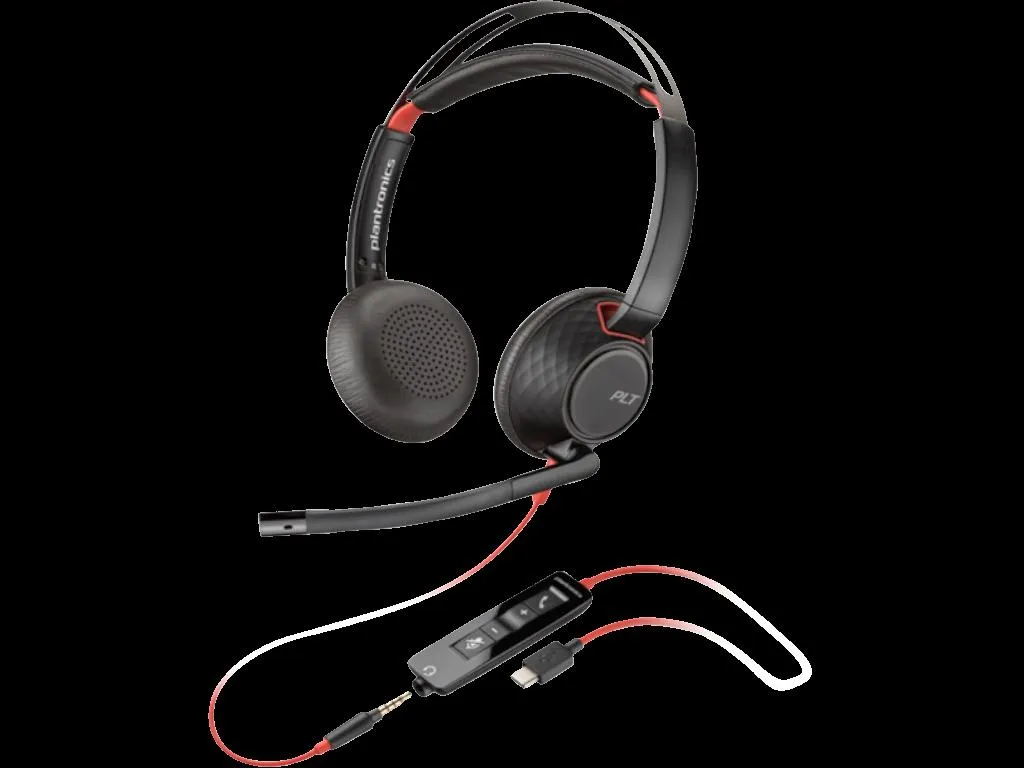 Slušalice HP Poly BW 5220 USB-C HS +3.5mmP +USB-C/A/8X231AA/crna