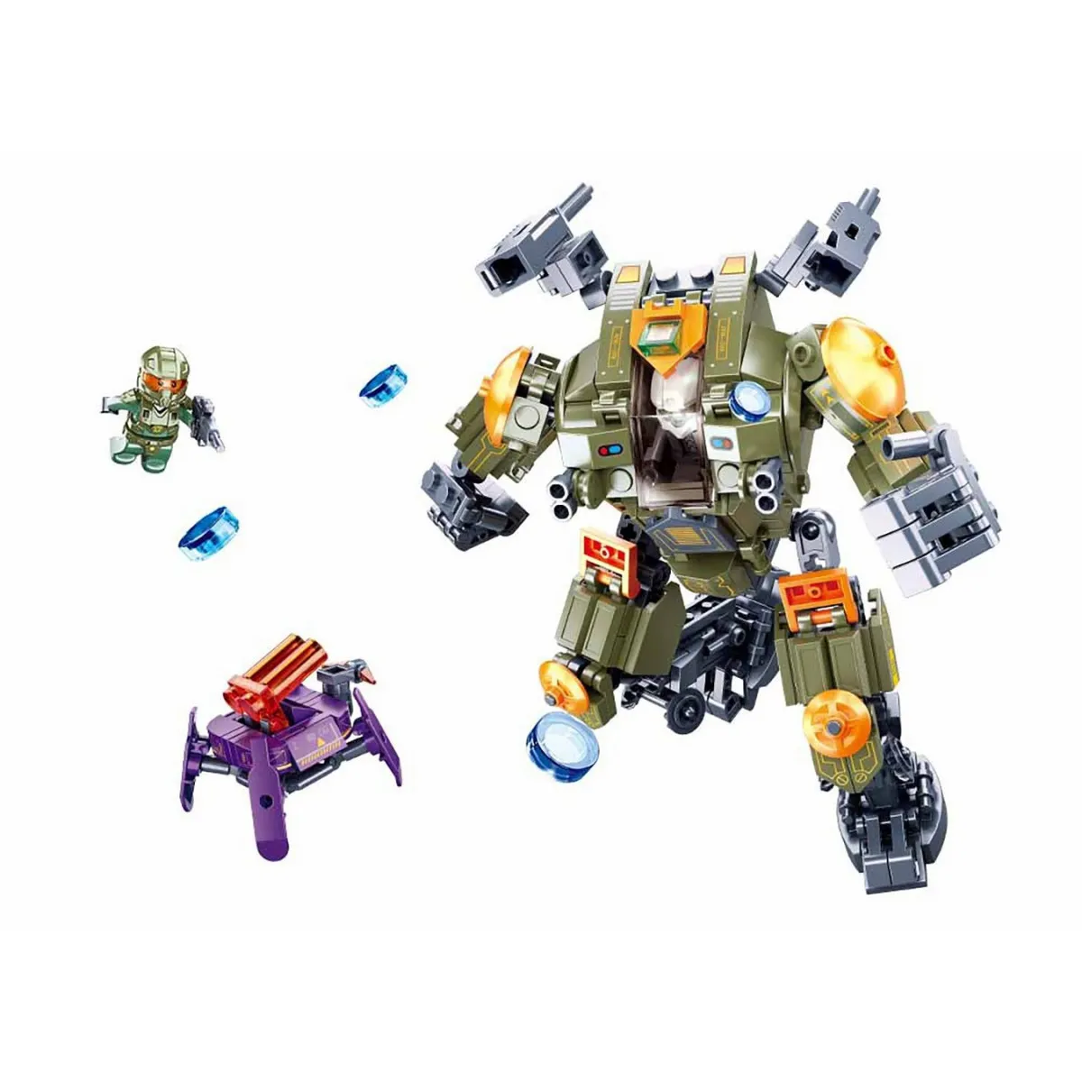 SLUBAN KOCKE ATOMSKA OLUJA ROBOT VUK 353 KOM