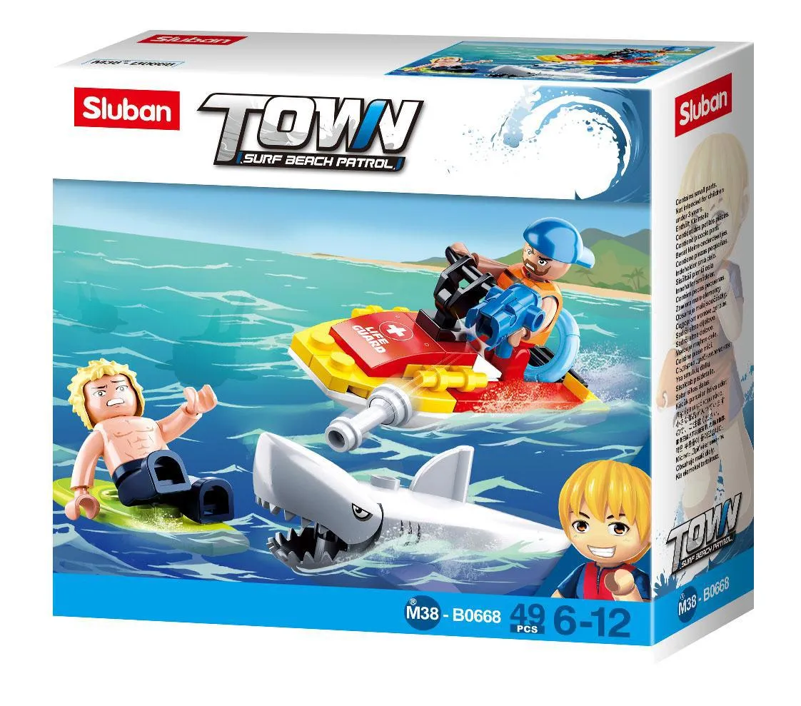 SLUBAN KOCKE SPASAVANJE NA PLAŽI 49 KOM