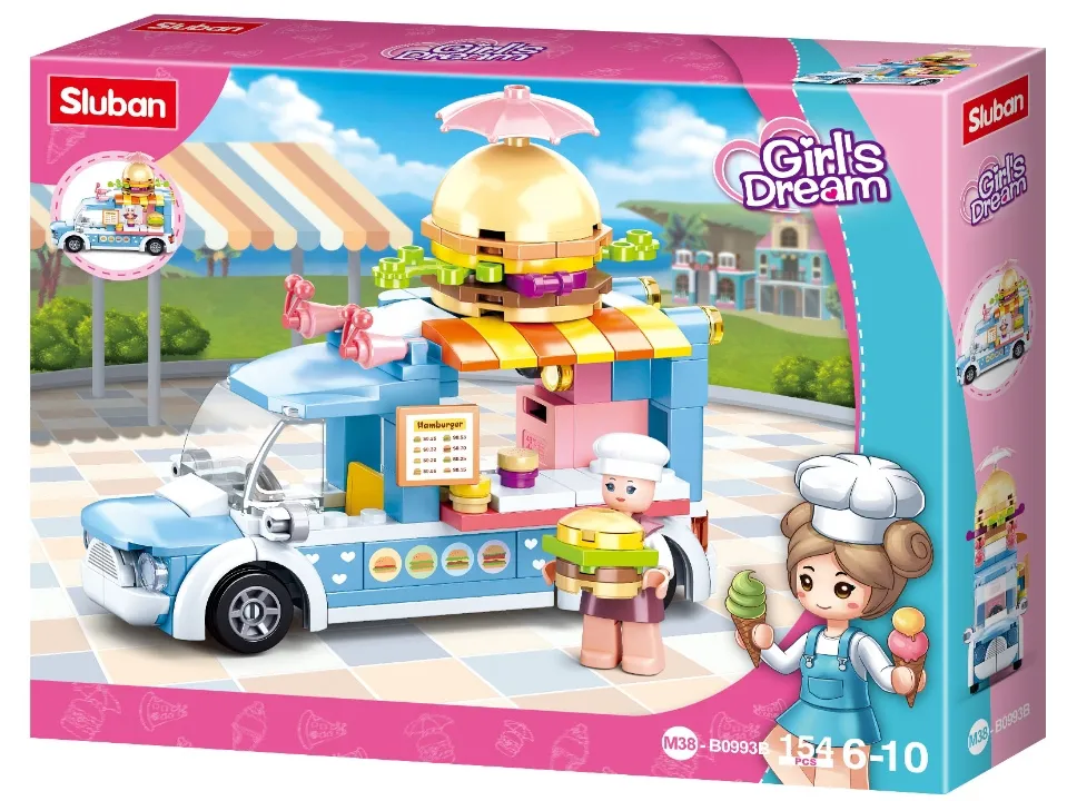 SLUBAN KOCKE VOZILO ZA HRANU 154 KOM