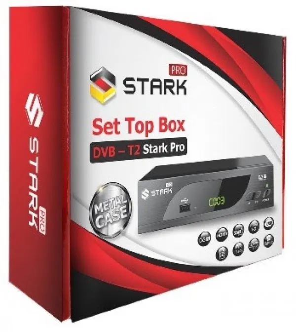 ŠTARK PRO Set Top Box DVB-T2 PVR teletex metalno kućište