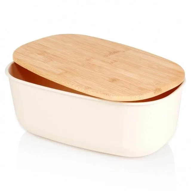 Vilde 259178- Kutija za hleb  bež  39x23.5x15.5 cm