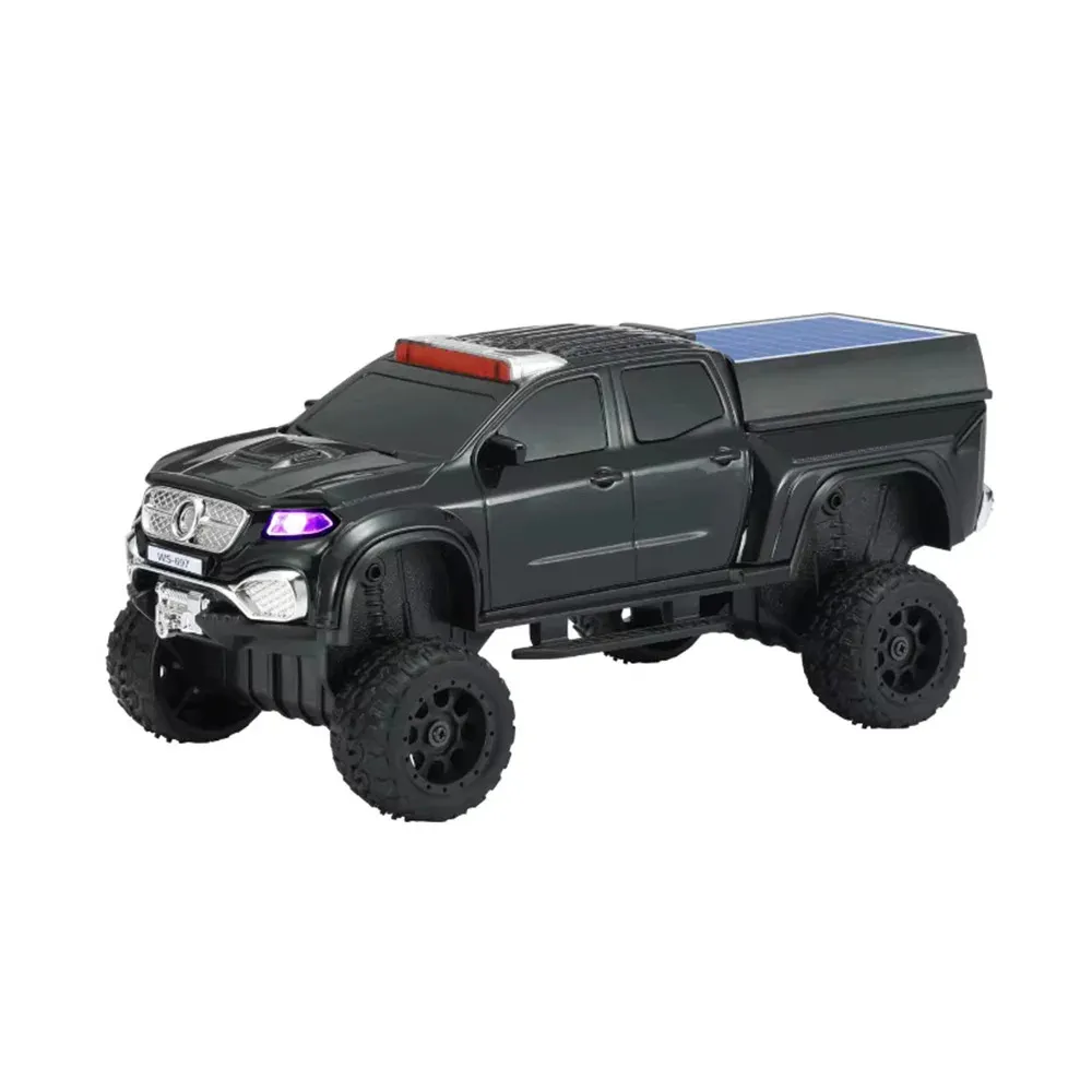 Zvucnik bluetooth WS-697 sa solarnim punjenjem auto crni