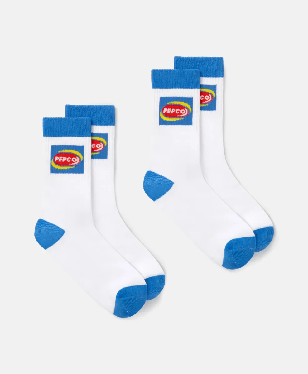 Set uniseks čarapa sa retro Pepco logom 2-pack