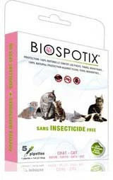 BIOSPOTIX Ampule SpotOn za mačke antiparazitske 5x1ml