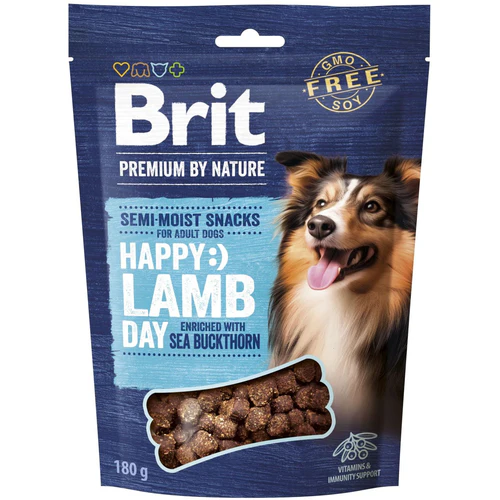 BRIT PREMIUM by Nature, poslastica za pse s jagnjetinom i pasjim trnom, 180g