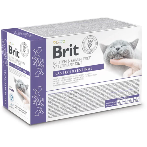 BRIT VD Cat Gastrointestinal, kod probavnih poremećaja, bez žitarica, 12x85g