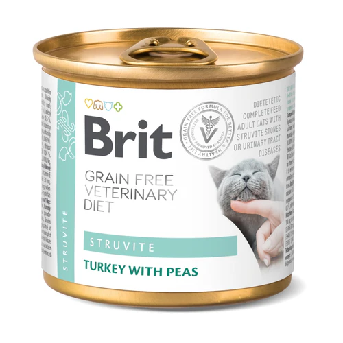 BRIT VD Cat Struvite, za rastapanje struvitnih kamenaca, bez žitarica, 200g