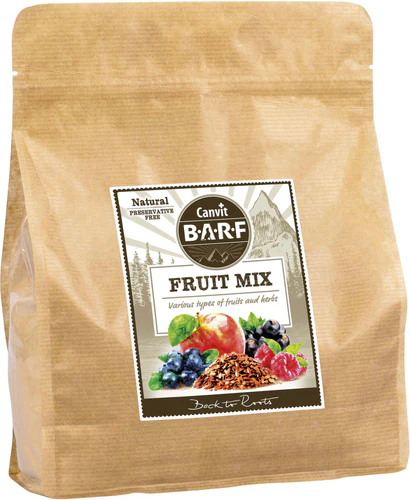 CANVIT Barf Fruit Mix u prahu, sušeno voće, za pse, 800g