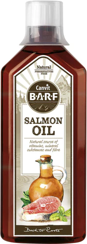 CANVIT Barf Ulje lososa, izvor Omega-3, za pse, 500ml