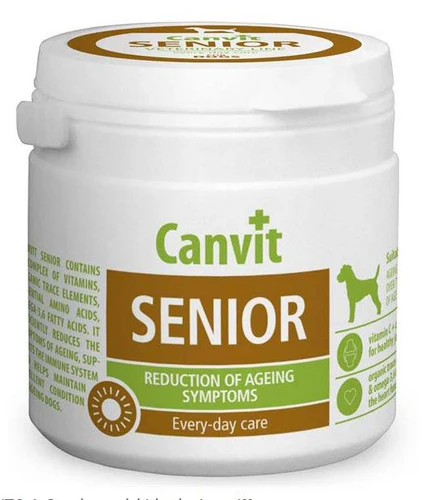 CANVIT Senior tablete, usporava proces starenja, za pse, 100g