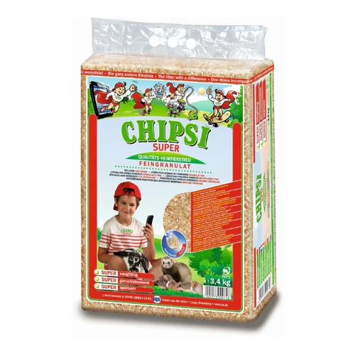 CHIPSI Piljevina za glodare Super 3,4kg