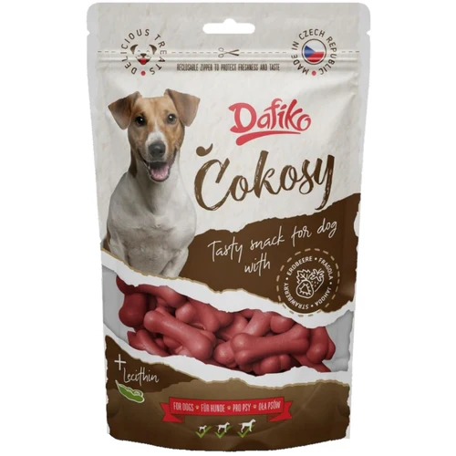 DAFIKO Poslastica za pse Čokosy sa jagodom, 120g