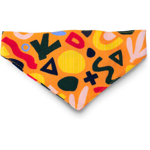 EL SHAPO Bandana za pse Pattern, Narandžasta
