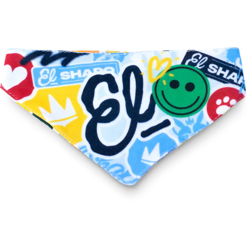 EL SHAPO Bandana za pse Street, Plava