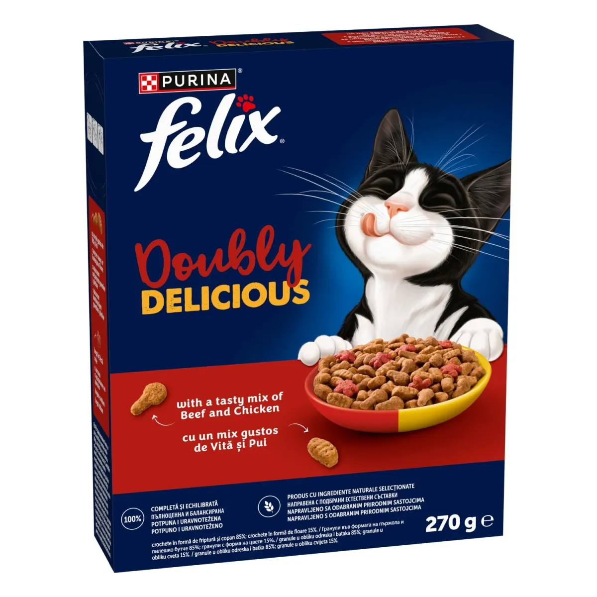 FELIX Briketi za mačke Adult Meso