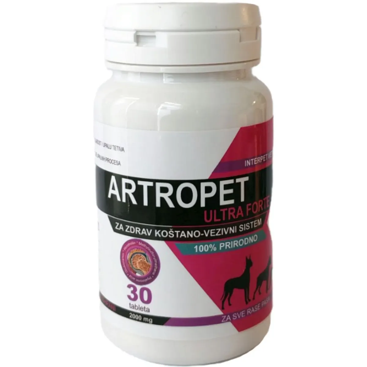 IPV Artropet ULTRA 2000mg 30tbl, Hrani hrskavicu i olakšava pokretljivost