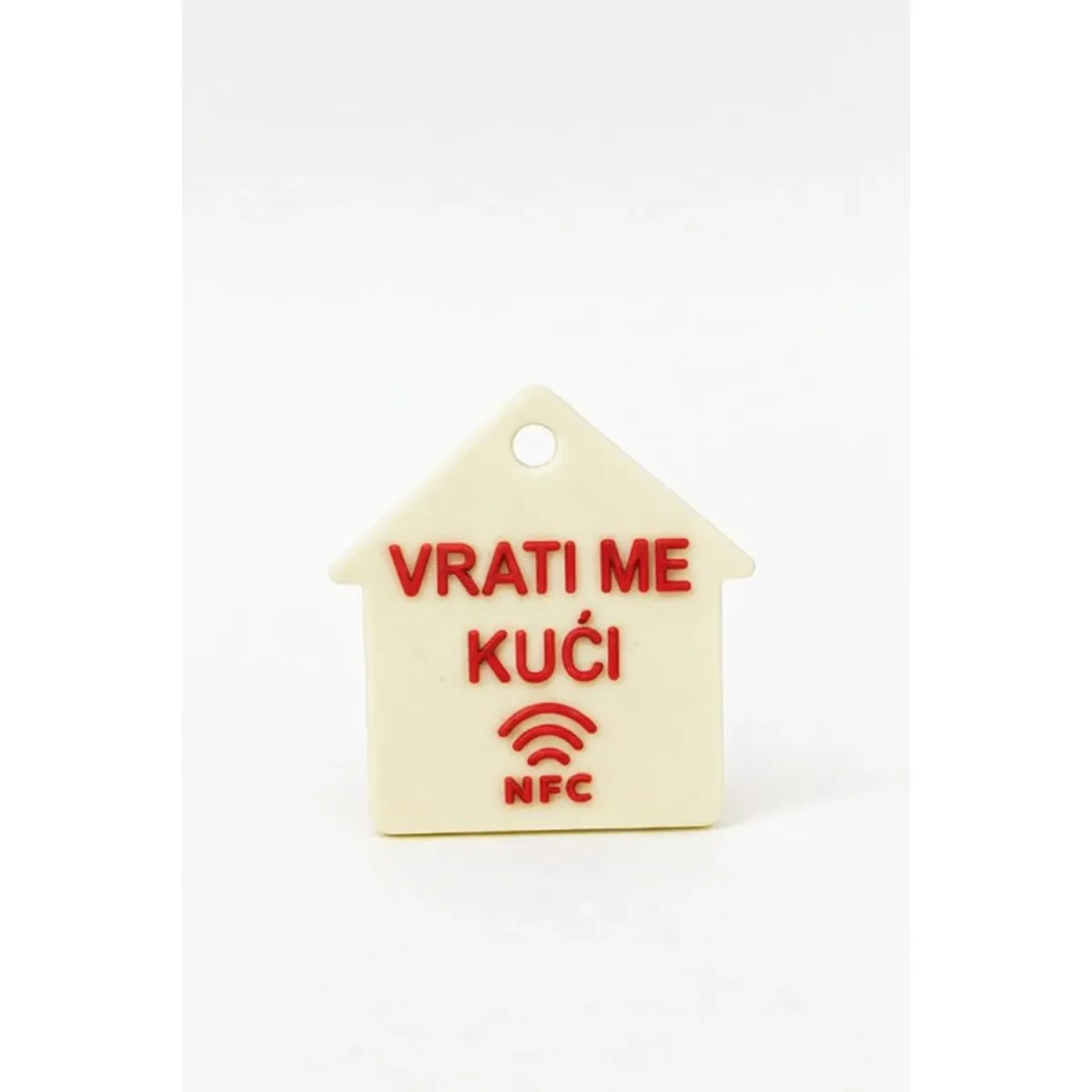 NFC SafeTag Vrati me kući Kućica, bež crvena