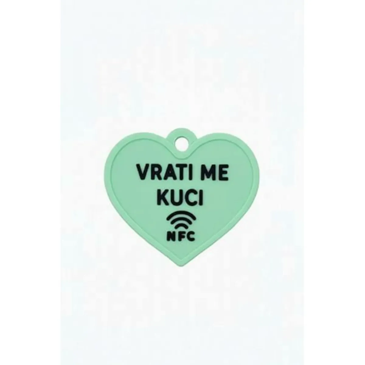 NFC SafeTag Vrati me kući Srce, malo, mint