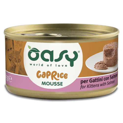 OASY Caprice Mousse s Lososom, mus za mačke, 85g