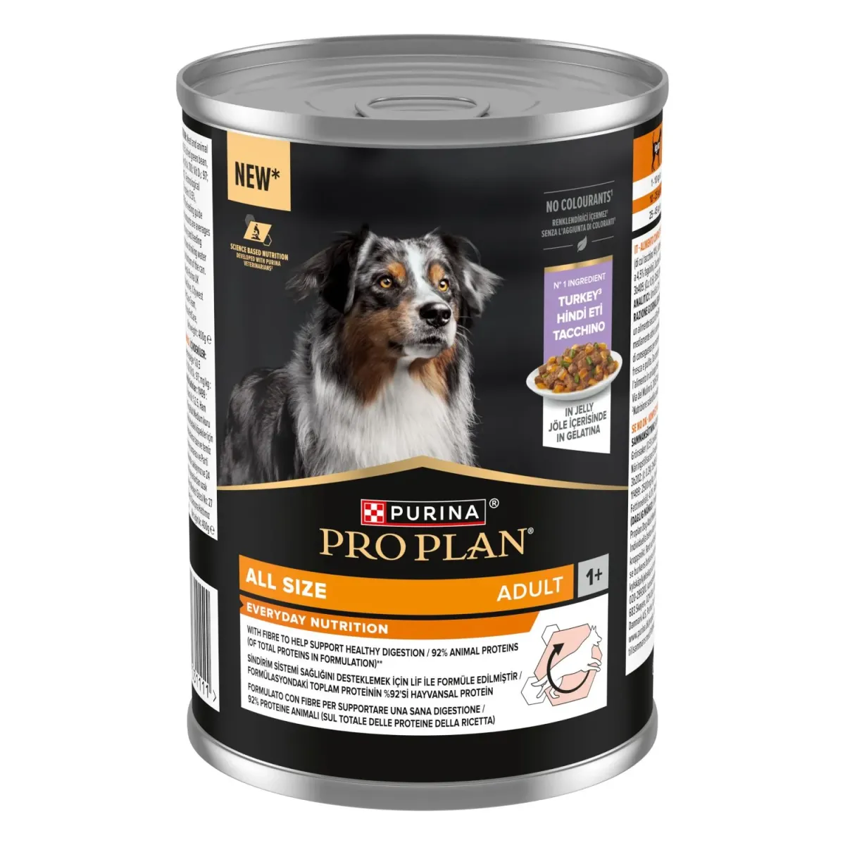 PRO PLAN Konzerva za odrasle pse u želeu, s ćuretinom, 400g