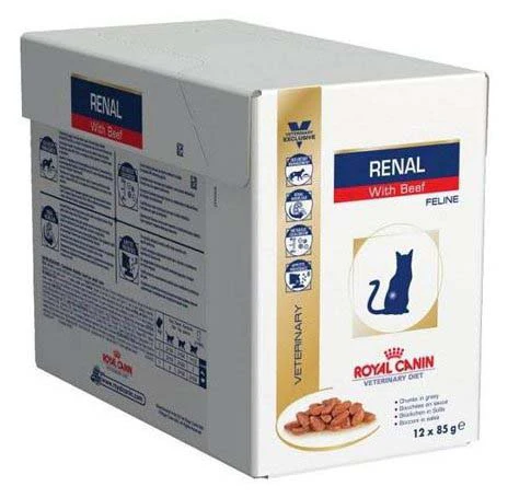 RC VetDiet Feline Renal S/O Govedina, hronična insuficijencija bubrega, 12x85g